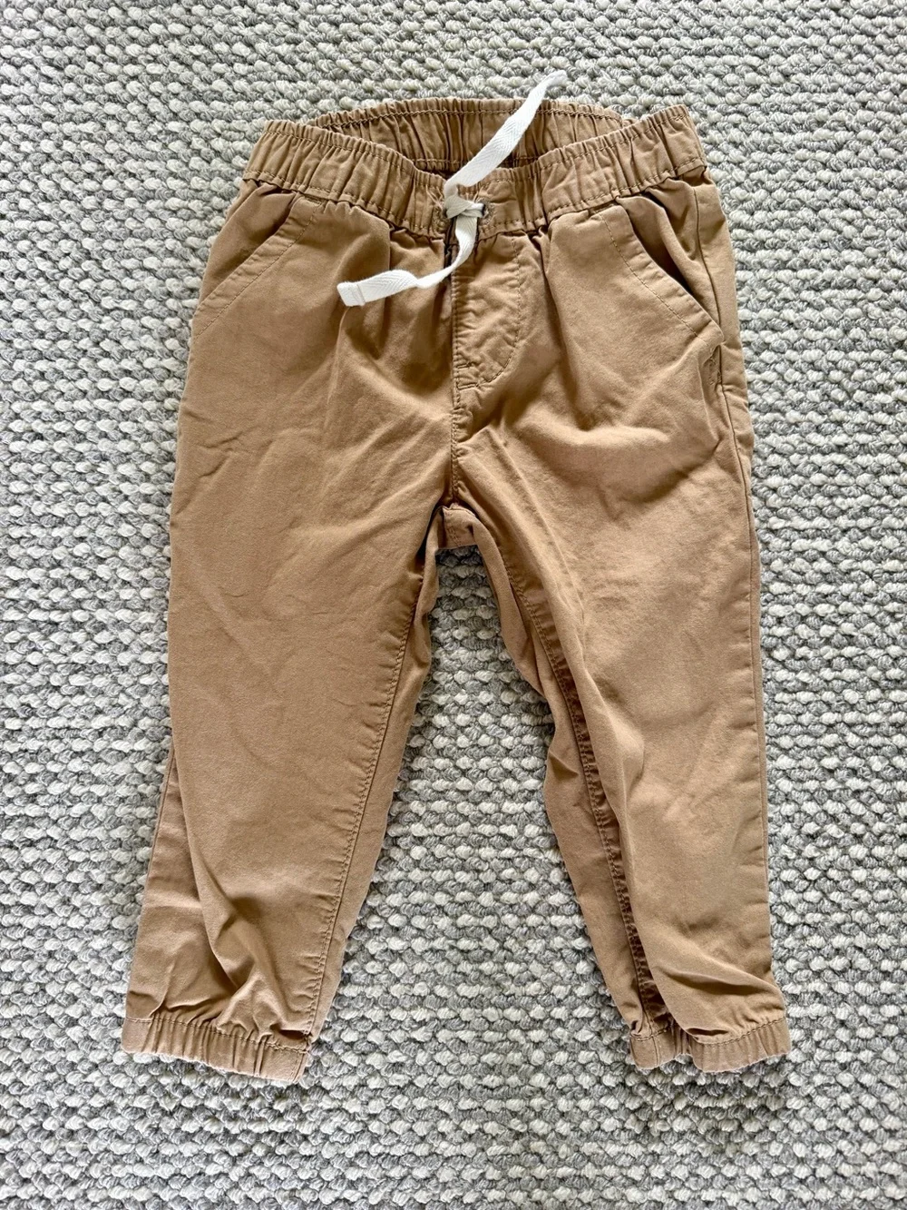 Gap Everyday Toddler Pull-On Joggers | 2-Pack |Size 18-24 Months Olive and Khaki